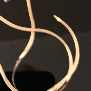 14kt. gold 3mm, 28" herringbone chain